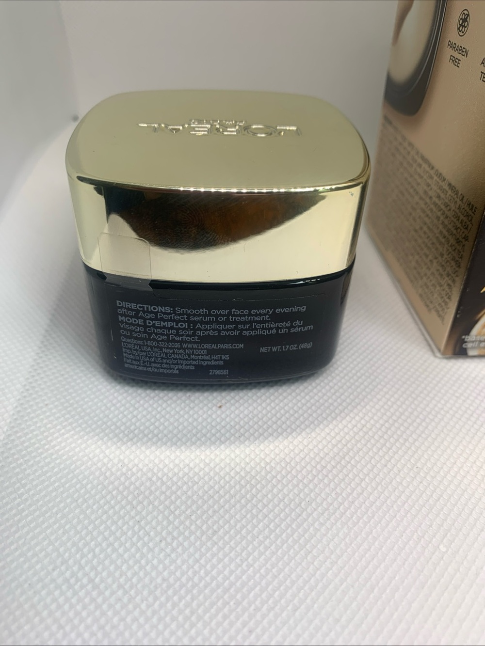 L’Oréal Age Perfect Cell Renewal Anti-Aging Night Moisturizer - 1.7 Oz - Picture 8 of 8